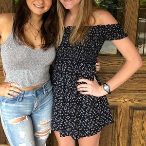 Brandy Melville strapless dress. One size.